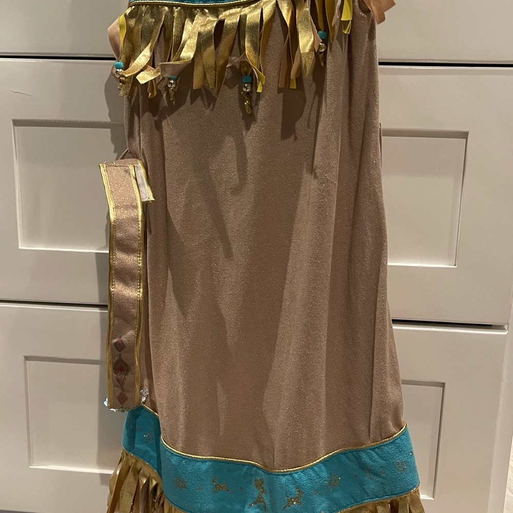 Disney Kids Costume with Gold and Brown Fringe
